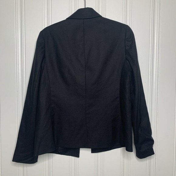 Sanctuary Black The Academy Button Front Blazer M - Picture 4 of 9